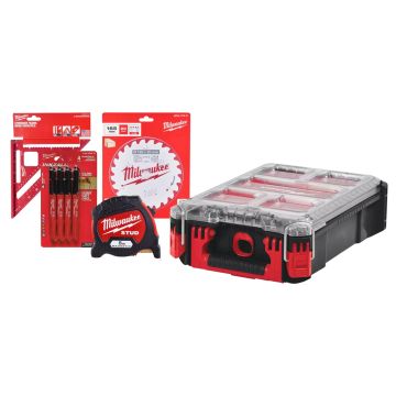 Milwaukee 4932493287 Wood Working Set x8 Pcs