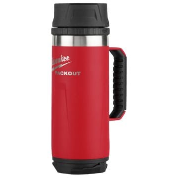 Milwaukee PACKOUT Insulated 532ml Tumbler Mug With Sip Lid Red For Hot/Cold Drinks 4932493471