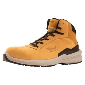Milwaukee Flextred S3S Mid Cut Safety Boots Beige