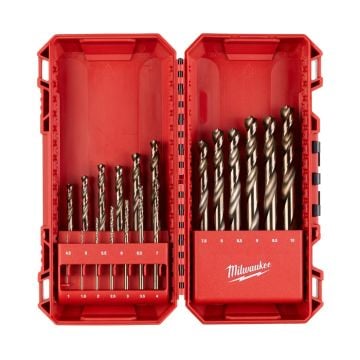 Milwaukee SHOCKWAVE Red Cobalt HSS Metal Drill Bit x19 Pcs 4932493867