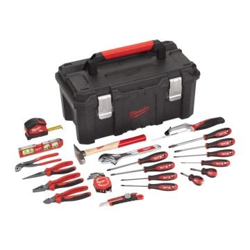 Milwaukee 4932498392 Hand Tools Starter Set In Tool Box x30 Pcs