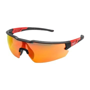 Milwaukee 4932498548 Enhanced Red Mirror Safety Glasses 