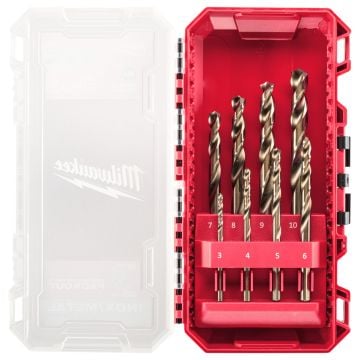 Milwaukee 4932499256 HSS-Cobalt Drill Bit Set x8 Pcs