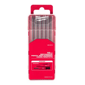 Milwaukee 4932501901 Graphite Pencil Leads Refill Pack 2.8mm 2B x10 Pcs