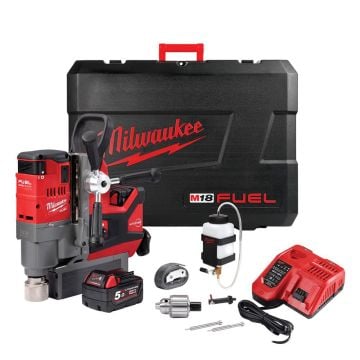 Milwaukee M18 FUEL FMDP-502C Brushless Magnetic Drill Press Inc 2x 5.0Ah Batts