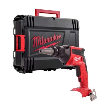 Milwaukee M18 FUEL FSG-0X 18v Brushless Drywall Screw Gun Body Only In Carry Case