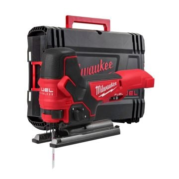 Milwaukee M18 FUEL FBJS-0X 18v Brushless Body Grip Jigsaw Body Only In Carry Case