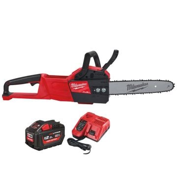 Milwaukee M18 FUEL FCHSC-121 18v 30cm Cordless Compact Chainsaw Inc 1x 12.0Ah HO Battery