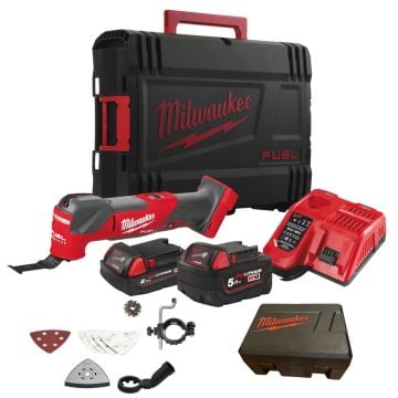 Milwaukee M18 FMT-522X 18v Fuel Multi Tool Inc 1x 2.0Ah & 1x 5.0Ah Battery