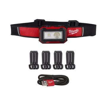 Milwaukee IR HL450 4v 450 Lumens USB Rechargeable Headlamp