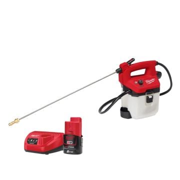 Milwaukee M12 BHCS3L-201 12v 3.7L Cordless Chemical Sprayer Inc 1x 2.0Ah Battery