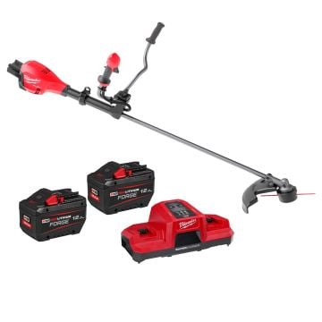 Milwaukee M18 FUEL F2BCU-122 18v Dual Battery Brushless Brush Cutter Inc 2x 12.0Ah FORGE Batts