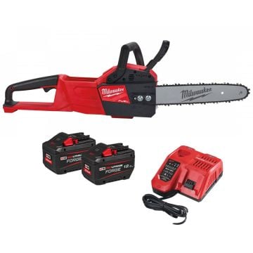 Milwaukee M18 FUEL FCHSC-122 18v 30cm Cordless Compact Chainsaw Inc 2x 12.0Ah FORGE Batts
