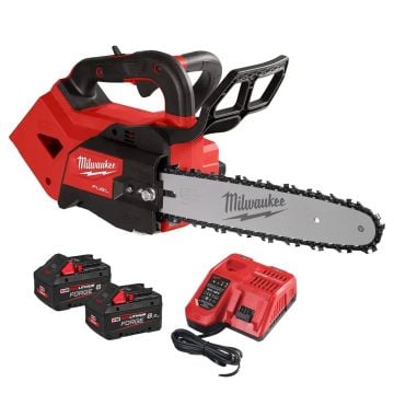 Milwaukee M18 FUEL FTHCHS30-802 18v Cordless 30cm Top Handle Chainsaw Inc 2x 8.0Ah FORGE Batts