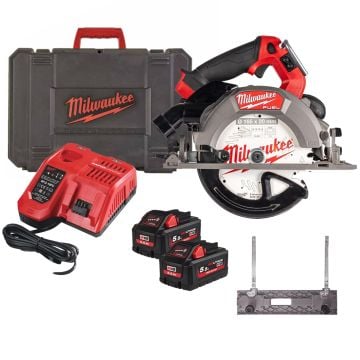 Milwaukee M18 FUEL FCSDC165-552C 18v Brushless 165mm Deep Cut Circular Saw Inc 2x 5.5Ah HIGH OUTPUT Batts