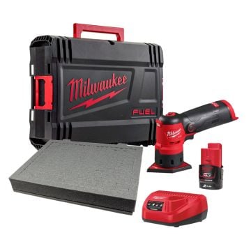 Milwaukee M12 FUEL FDSS-201B 12v Brushless Sub Compact Spot/Delta Sander Inc 1x 2.0Ah Battery