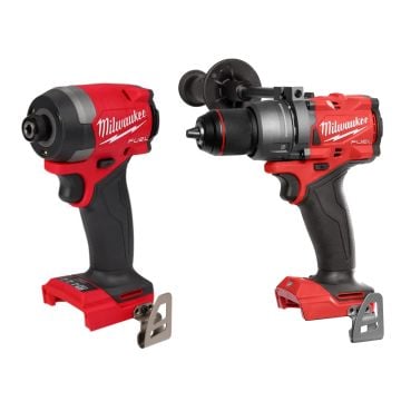 Milwaukee M18 FUEL 18v Brushless Twin Pack Inc 1x FID3-0 1/4" Impact Driver & 1x FPD3-0 Combi Drill Body Only 