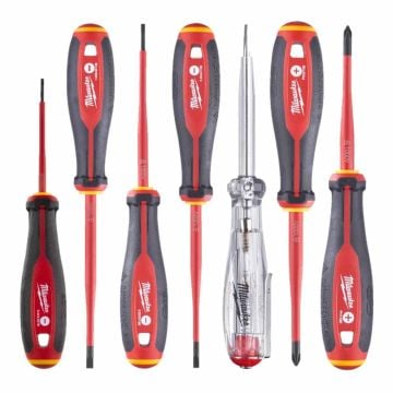 Milwaukee 4932478739 Tri-Lobe VDE Screwdriver PH Set x7 Pcs