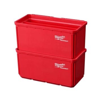 Milwaukee PACKOUT Racking System - 10x20cm Nest Bin x2 Pcs 4932480699 