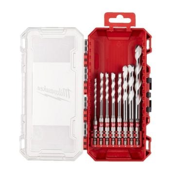 Milwaukee 4932493871 Multi Material Gen 2 Drill Bit Set x8 Pcs