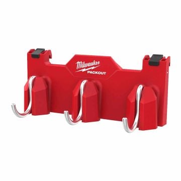 Milwaukee 4932498650 PACKOUT Side Mount 3-Hook Rail