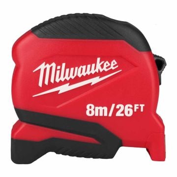 Milwaukee 4932498781 GEN II Compact Tape Measure 8m/26ft