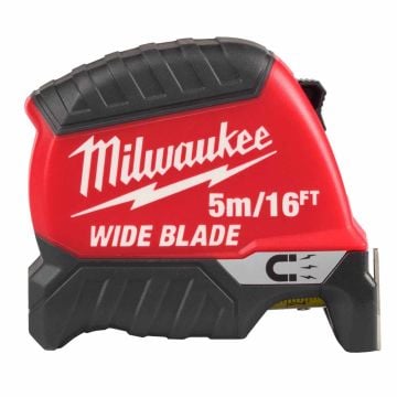 Milwaukee 4932499208 GEN II Wide Blade Magnetic Tape Measure 5m/16ft
