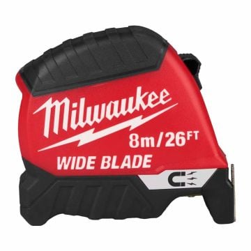 Milwaukee 4932499210 GEN II Wide Blade Magnetic Tape Measure 8m/26ft