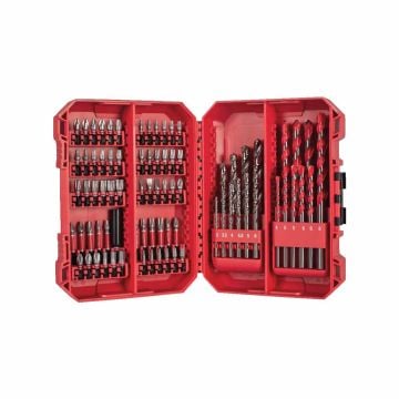 Milwaukee 4932501309 Gen 4 SHOCKWAVE Impact Duty Drill Bit Set x80 Pcs