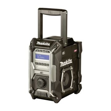 Makita MR003GZ01 12V/14.4V/18V/40V MAX XGT, LXT & CXT DAB+ Digital Job Site Radio Black Body Only