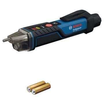 Bosch Professional GVD 1000-17 Non-Contact Voltage Tester Inc 2x AAA Batteries