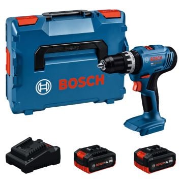 Bosch GSB 18V-25 Professional Cordless Combi Drill Inc 2x 4Ah Batteries 06019K9377