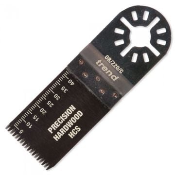 Trend OB/220/C HCS Fine Precision Japanese Tooth Oscillating Blade for Hardwood & Wood 30x41mm