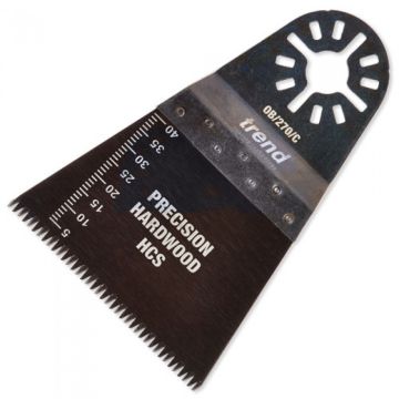 Trend OB/270/C HCS Fine Precision Japanese Tooth Oscillating Blade for Hardwood & Wood 64x41mm