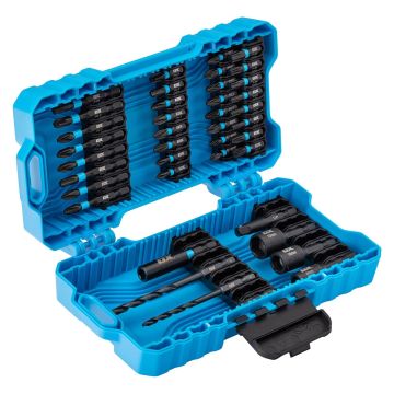 OX Tools P215540 Pro Impact Drill & Drive Accessory Set x40 Pcs