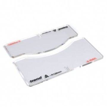 Trend TEMP/PD/R/G Template Panel Door Set Rad 400mm
