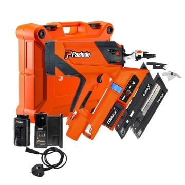 Paslode 014012 COMBI Xi Cordless 2-In-1 Strip Nailer Inc 1x 2.1Ah Battery