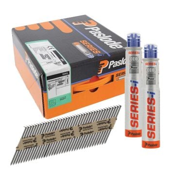Paslode 141081 3.1mm x 75mm Bright Ring Shank 360Xi / IM360Ci Nails x2200 Pcs