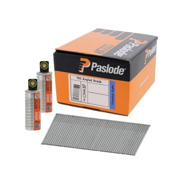 Paslode 300271 F16 x 38mm IM65A F16 & IM250A Electro-Galv Angled Brad Nails x2000 Pcs
