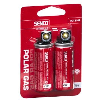 Senco PC1310P Polar Gas Fuel Cell 18g for 2nd Fix Gas Nailers x2