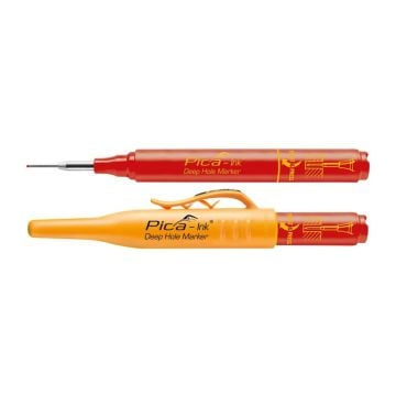 Pica 150/40/SB Ink Deep Hole Red Marker