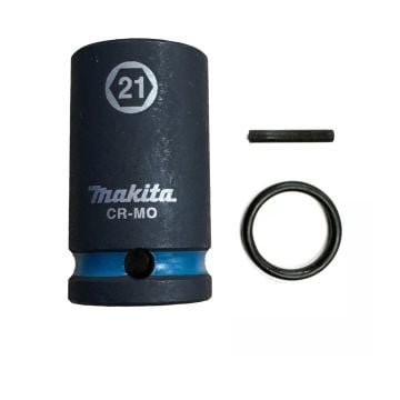 Makita E-23400 21mm 1/2" Scaffold Impact Socket With Pin & Ring