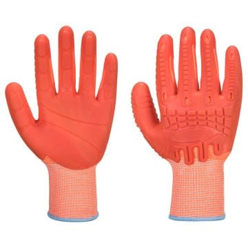 Portwest A728 Supergrip Impact HR Cut Gloves Orange