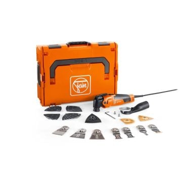 Fein 72296770241 MM500 Plus Top LB Oscillating MultiMaster Multi Tool In L-Boxx Carry Case 110v