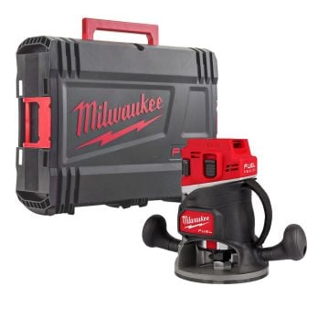 Milwaukee M18 FUEL FR12-0X 18v Brushless 12mm Router Body Only In FUEL Carry Case
