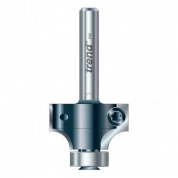Trend RT/130X1/4TC Rota-Tip guided round over cutter 26 mm dia.