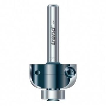 Trend RT/260X1/4TC Rota-Tip guided cove cutter 26 mm dia.