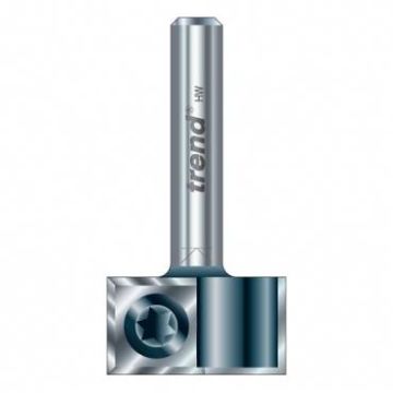 Trend RT/60X1/2TC Rota-Tip trimmer 22 mm dia. 12mm lng.