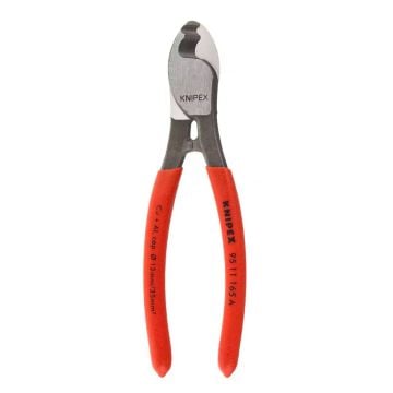 KNIPEX 95 11 165 A Plastic Coated Cable Shears 165mm