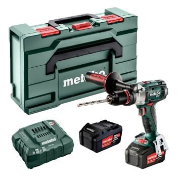 Metabo SB 18 LTX Impuls PowerExtreme 18v Combi Drill Inc 2x 4.0Ah Batts
